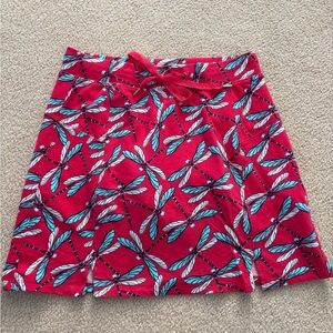 Crown & Ivy Kids Red Dragonfly A-Line Skirt